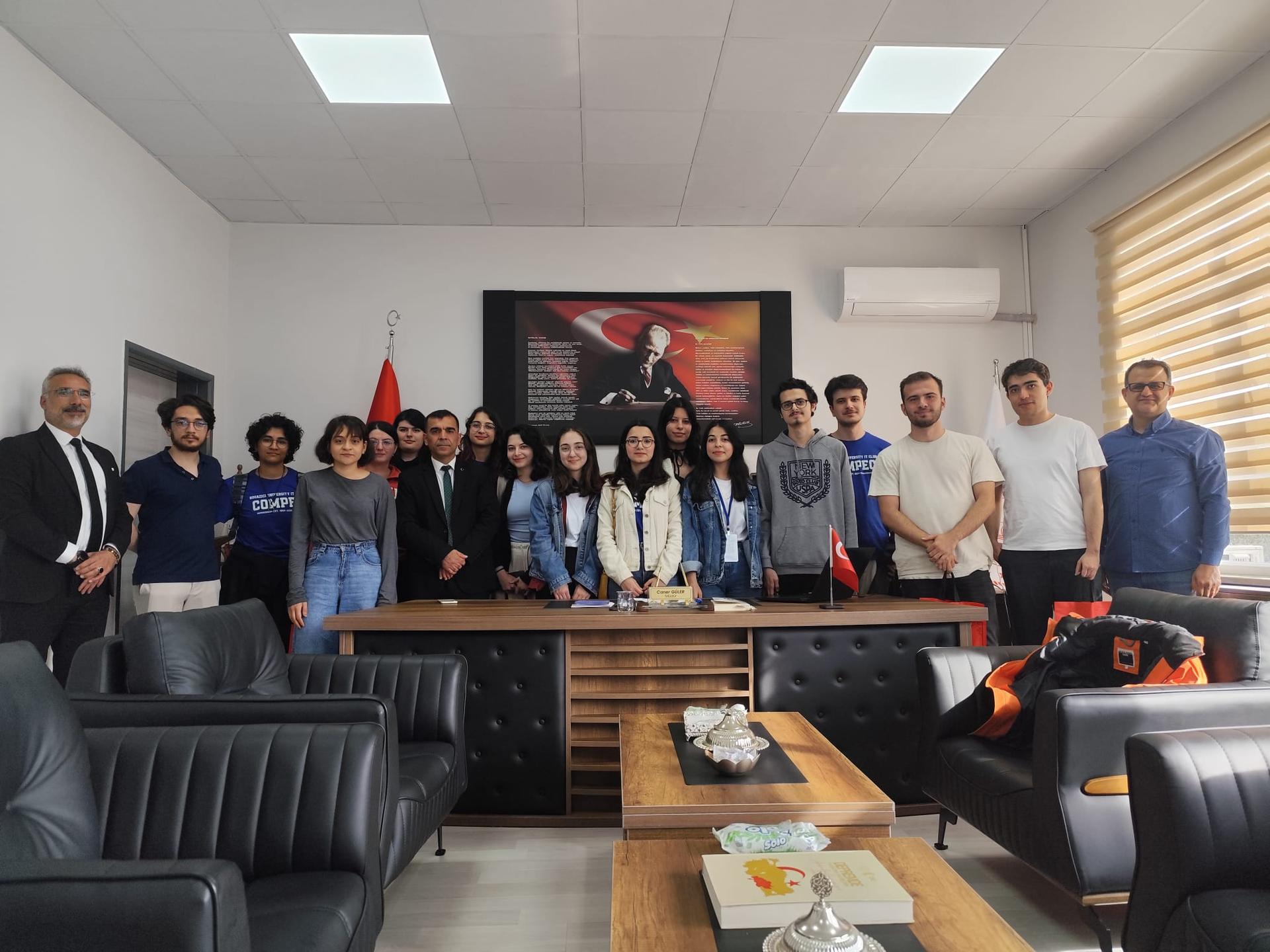Meeting with Milli Eğitim Müdürü