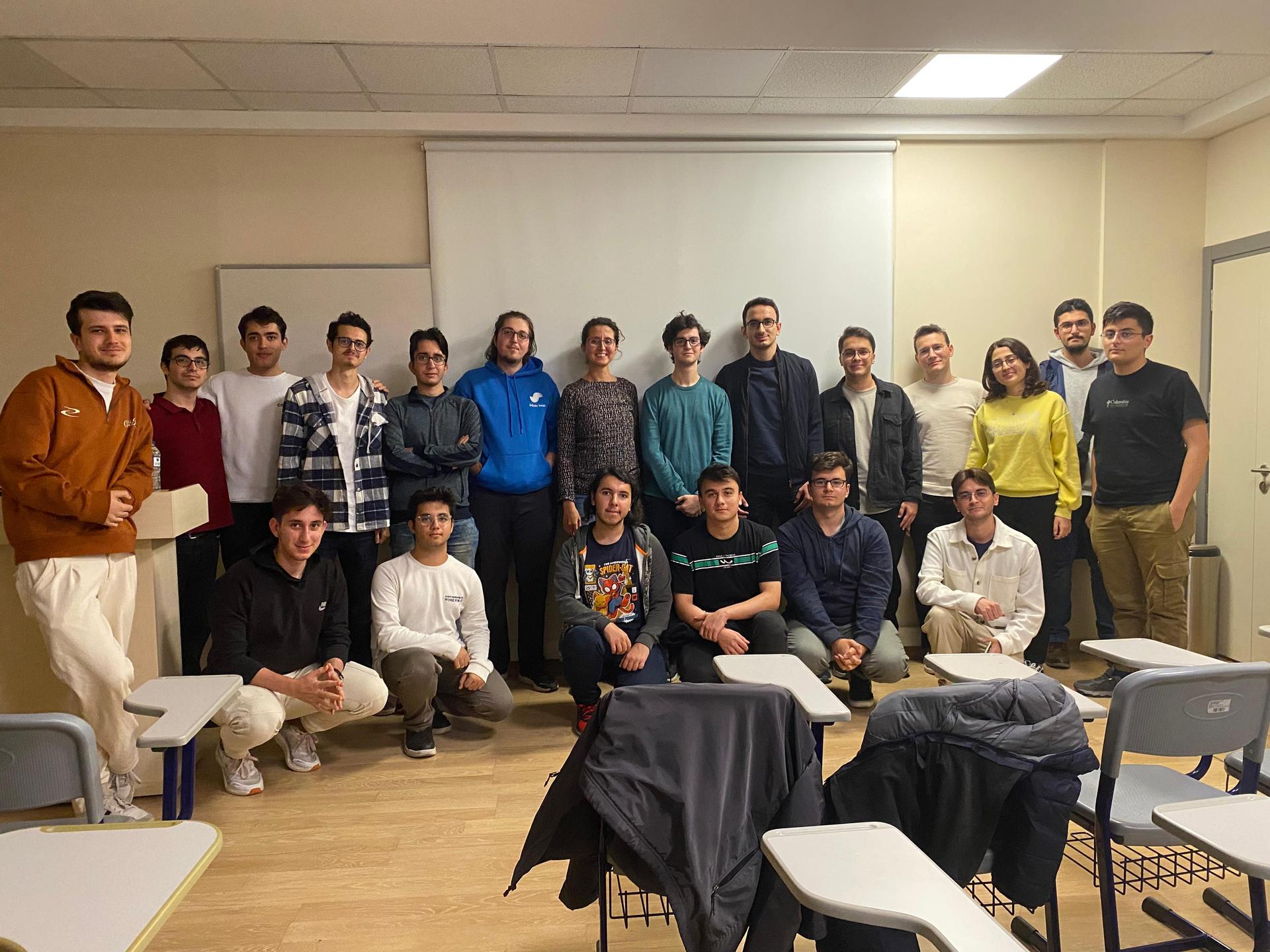 Group photo from the Tech Talk